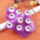 Darrahopens Health & Beauty > Massage & Relaxation > Massagers "Palm Nine-Ball Massager" – One Roll Relieves Fatigue, Full Relaxation for Neck, Shoulders, Legs and Feet. Take It Anywhere at Home or Work. A New Essential for Healthy Living.(purple)