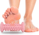 Darrahopens Health & Beauty > Massage & Relaxation > Massagers Plantar Fasciitis Relief,Foot Roller,Foot Massager Roller for Deep Tissue Muscle Massage,Portable Reflexology Tool-Pink