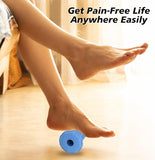 Darrahopens Health & Beauty > Massage & Relaxation > Massagers Plantar Fasciitis Relief,Foot Roller,Foot Massager Roller for Plantar Fasciitis,Deep Tissue Muscle Massage,Arch and Heel Pain Relief,Portable Reflexology Tool-Blue
