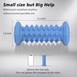 Darrahopens Health & Beauty > Massage & Relaxation > Massagers Plantar Fasciitis Relief,Foot Roller,Foot Massager Roller for Plantar Fasciitis,Deep Tissue Muscle Massage,Arch and Heel Pain Relief,Portable Reflexology Tool-Blue