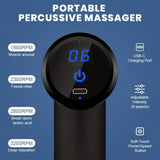 Darrahopens Health & Beauty > Massage & Relaxation > Massagers **Portable Deep Tissue Massager | 6-Speed & 4 Heads & 15-Min Timer｜Professional Muscle Recovery, Anytime Anywhere**GREEN