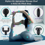 Darrahopens Health & Beauty > Massage & Relaxation > Massagers **Portable Deep Tissue Massager | 6-Speed & 4 Heads & 15-Min Timer｜Professional Muscle Recovery, Anytime Anywhere**(RED)