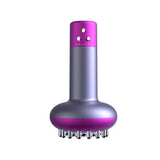 Darrahopens Health & Beauty > Massage & Relaxation > Massagers Purple Electric Meridian Brush Massager - 6-in-1 Handheld Device with Vibration, Microcurrent, and Heat Therapy