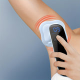 Darrahopens Health & Beauty > Massage & Relaxation > Massagers Rechargeable Handheld Massager With 4-Point Head(Blue)