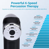 Darrahopens Health & Beauty > Massage & Relaxation > Massagers Remology Impact Therapy 6 Adaptive Speed USB-C Massage Gun with 4 Heads
