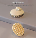 Darrahopens Health & Beauty > Massage & Relaxation > Massagers Scalp Massage Shampoo Brush-Apricot