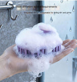 Darrahopens Health & Beauty > Massage & Relaxation > Massagers Scalp Massage Shampoo Brush-dark brown