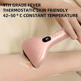 Darrahopens Health & Beauty > Massage & Relaxation > Massagers USB Electric Gua Sha Massager, Electric Massager, Heated Vibration Gua Sha Board, Suitable for Neck, Shoulder, and Back Massage Tools, Ideal for Beauty/Daily Relaxation, Home Personal Care Tool（WHITE）