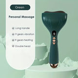 Darrahopens Health & Beauty > Massage & Relaxation > Massagers USB Electric Gua Sha Massager, Electric Massager, Heated Vibration Gua Sha Board, Suitable for Neck, Shoulder, and Back Massage Tools, Ideal for Beauty/Daily Relaxation, Home Personal Care Tool（WHITE）
