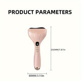 Darrahopens Health & Beauty > Massage & Relaxation > Massagers USB Electric Gua Sha Massager, Electric Massager, Heated Vibration Gua Sha Board, Suitable for Neck, Shoulder, and Back Massage Tools, Ideal for Beauty/Daily Relaxation, Home Personal Care Tool（WHITE）