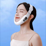 Darrahopens Health & Beauty > Massage & Relaxation > Massagers V-Face Shaping Massager Electric 9 Mode Lifting Reduce Slimming Double Chin
