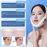 Darrahopens Health & Beauty > Massage & Relaxation > Massagers V-Face Shaping Massager Electric 9 Mode Lifting Reduce Slimming Double Chin