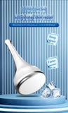 Darrahopens Health & Beauty > Massage & Relaxation > Massagers White Flat-Surface Ice  Cold Therapy Facial Tool - Mini Ice Hammer Cryo Stick for Pore Shrinking Skin Soothing Sunburn Relief - Reusable ABS+PC Cooling Massager