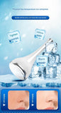 Darrahopens Health & Beauty > Massage & Relaxation > Massagers White Flat-Surface Ice  Cold Therapy Facial Tool - Mini Ice Hammer Cryo Stick for Pore Shrinking Skin Soothing Sunburn Relief - Reusable ABS+PC Cooling Massager