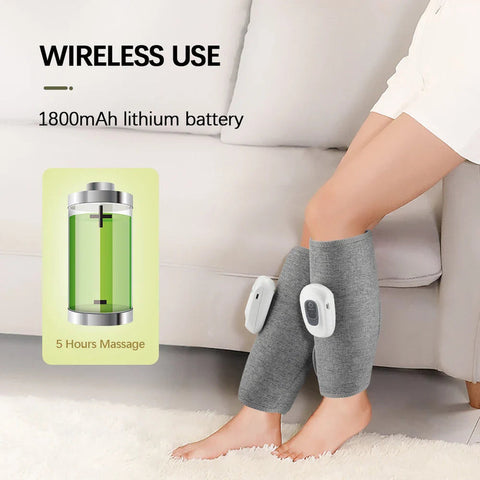 Darrahopens Health & Beauty > Massage & Relaxation > Massagers Wireless 360 Air Pressure Calf Massager Leg & Arm