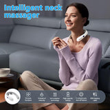 Darrahopens Health & Beauty > Massage & Relaxation > Massagers Wireless Neck Massager with Heat & 10 Modes: Electric Pulse Pain Relief for Australian Office Workers & Active Adults