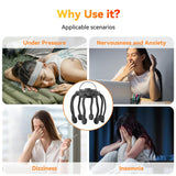 Darrahopens Health & Beauty > Massage & Relaxation > Massagers Wireless Octopus Head Massager – 8-Point Vibration Therapy, 360° Scalp Relief, Rechargeable with 3 Modes for Stress & Insomnia Relief (Black)