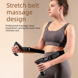 Darrahopens Health & Beauty > Massage & Relaxation > Massagers Yellow Professional Massage Gun with Extension Handle and Back Strap 12 Speeds Deep Tissue Muscle Relief for Home Gym and Australian Athletes