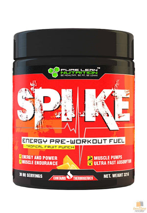 Darrahopens Health & Beauty > Nutrition & Supplements SPIKE Pre Workout Extreme Focus Energy Fuel 30 Serves Gym Caffeine Pumps Supps