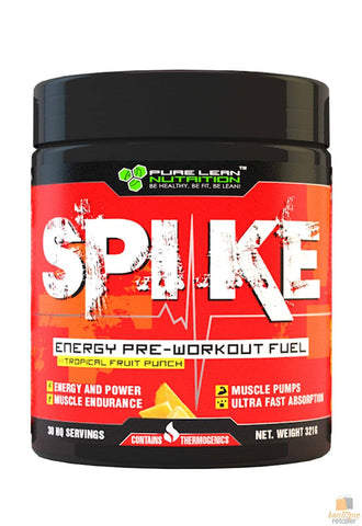 Darrahopens Health & Beauty > Nutrition & Supplements SPIKE Pre Workout Extreme Focus Energy Fuel 30 Serves Gym Caffeine Pumps Supps
