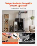 Darrahopens Health & Beauty > Nutrition & Supplements > Vitamins & Supplements VEVOR Chimney Sweep Kit, 8m Maximum Extendable Length Chimney Brush, Chimneys Cleaning Kit with Bristle Replacements & Goggles, 90° Bendable Fireplace Cleaning Tool, for Square, Rectangle Chimneys