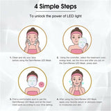 Darrahopens Health & Beauty > Personal Care 7-Color LED Light Photon Face Mask Neck Rejuvenation Skin Facial Wrinkle Therapy