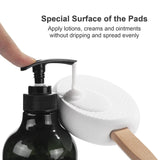 Darrahopens Health & Beauty > Personal Care > Back Care Long Handle Bath Gentle Body Scrubber Set - Non-Slip Grip Back Brush with 4 EVA Exfoliating Sponge Heads