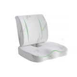 Darrahopens Health & Beauty > Personal Care > Back Care Memory Foam Lumbar Back Support Cushion Seat Set