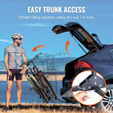 Darrahopens Health & Beauty > Personal Care > Back Care VEVOR 2-Bike Rack Hitch Mount Folding Carrier Car Truck SUV 1.25
