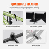 Darrahopens Health & Beauty > Personal Care > Back Care VEVOR 2-Bike Rack Hitch Mount Folding Carrier Car Truck SUV 1.25