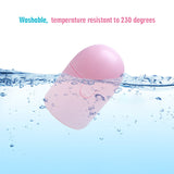 Darrahopens Health & Beauty > Personal Care > Feminine Sanitary Supplies 2PCS Reusable Medical Grade Silicone Menstrual Cup(S Size) & 2PCS Matching Sterilizer Box - Microwave Safe Disinfector Case, Heat Resistant 130°C (Purple Set)