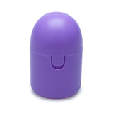 Darrahopens Health & Beauty > Personal Care > Feminine Sanitary Supplies 2PCS Reusable Medical Grade Silicone Menstrual Cup(XS Size) & 2PCS Matching Sterilizer Box - Microwave Safe Disinfector Case, Heat Resistant 130°C (Purple Set)