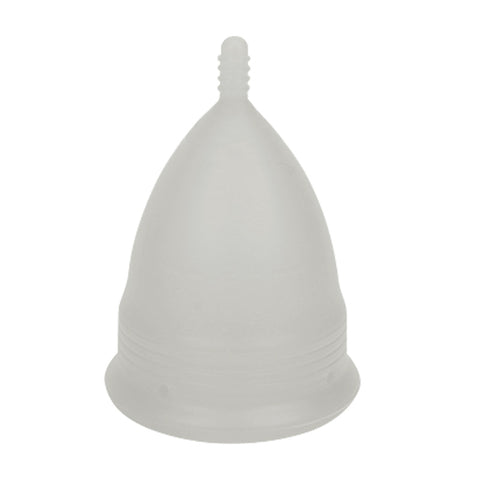 Darrahopens Health & Beauty > Personal Care > Feminine Sanitary Supplies 2PCS Reusable Medical Grade Silicone Menstrual Cup(XS Size) & 2PCS Matching Sterilizer Box - Microwave Safe Disinfector Case, Heat Resistant 130°C (White Set)