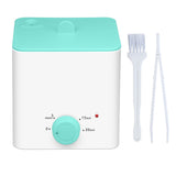 Darrahopens Health & Beauty > Personal Care > Feminine Sanitary Supplies Green Portable 2-in-1 High-Temperature Steam & Boiling Sterilizer for Silicone Period Cups - Automatic One-Button Sanitizer Hygiene Device