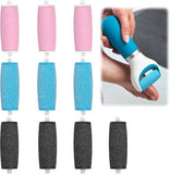 Darrahopens Health & Beauty > Personal Care > Foot Care 10 Replacement Rollers Compatible with Scholl Velvet Smooth - Pumice Stone Foot Roller Refills - For Electric Pedicures - Callus Removal - Replacement Heads - Exfoliation