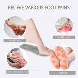 Darrahopens Health & Beauty > Personal Care > Foot Care 3 Pairs Green and Grey 4D Cloud Insoles for Men and Women Insoles Super Soft Anti-Fatigue, Shock Absorption, Relieve Foot Pain  (AU 16–17)