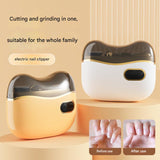 Darrahopens Health & Beauty > Personal Care > Foot Care Electric Nail Clipper & Grinder - 2-in-1 Automatic Trimmer with 2 Speeds, Type-C Charging, Safe for All Ages(white)