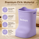 Darrahopens Health & Beauty > Personal Care > Foot Care EVA Foot Soaking Bucket with Massage Bottom, Deep Calf Foot Bath Tub for Home Spa, Insulated Warm Foot Soak Basin with Handles, Lightweight Portable Foot Spa Bucket for Adults (Lavender Purple)
