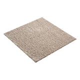 Darrahopens Health & Beauty > Personal Care > Foot Care VEVOR Carpet Tiles 457x457 mm, 10 Pack Carpet Square Rug Detachable & Damage-free, Self Adhesive Home Floor Soft Plush Padded for 2.1㎡ Coverage, Easy DIY for Living Room & Bedroom, Light Brown