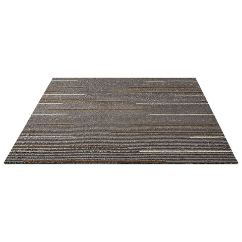 Darrahopens Health & Beauty > Personal Care > Foot Care VEVOR Carpet Tiles Reusable 610x610 mm, 24 PCS Modular Carpet Square Rug, Commercial Floor Soft Padded for Seamless Cover 8.9㎡, Easy DIY Replacement for Living Room Bedroom Office Indoor, Dark Brown