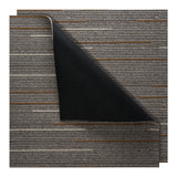 Darrahopens Health & Beauty > Personal Care > Foot Care VEVOR Carpet Tiles Reusable 610x610 mm, 24 PCS Modular Carpet Square Rug, Commercial Floor Soft Padded for Seamless Cover 8.9㎡, Easy DIY Replacement for Living Room Bedroom Office Indoor, Dark Brown