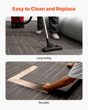 Darrahopens Health & Beauty > Personal Care > Foot Care VEVOR Carpet Tiles Reusable 610x610 mm, 24 PCS Modular Carpet Square Rug, Commercial Floor Soft Padded for Seamless Cover 8.9㎡, Easy DIY Replacement for Living Room Bedroom Office Indoor, Dark Brown