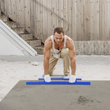 Darrahopens Health & Beauty > Personal Care > Foot Care VEVOR Concrete Screed, 120.5 cm Screed with Level Vial, Easy Cleanup & End Cap Design, Aluminum Lightweight & Reversable Handle for Leveling Floors, Small-Scale Construction and Home Renovation