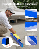 Darrahopens Health & Beauty > Personal Care > Foot Care VEVOR Concrete Screed, 120.5 cm Screed with Level Vial, Easy Cleanup & End Cap Design, Aluminum Lightweight & Reversable Handle for Leveling Floors, Small-Scale Construction and Home Renovation