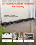 Darrahopens Health & Beauty > Personal Care > Foot Care VEVOR Flood Barrier, 10 Pack, 1530 x 210 mm Flood Bags with Bucket, Reusable Water Absorbent Barrier Activated by Water, Sandless Sandbags Blockage, Flooding Prevention Bags for Basement, Garage, Doorway