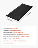Darrahopens Health & Beauty > Personal Care > Foot Care VEVOR Flood Barrier, 10 Pack, 430 x 830 mm Flood Bags with Bucket, Reusable Water Absorbent Barrier Activated by Water, Sandless Sandbags Blockage, Flooding Prevention Bags for Door, Basement, Garage
