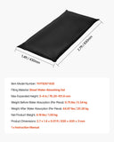 Darrahopens Health & Beauty > Personal Care > Foot Care VEVOR Flood Barrier, 6 Pack, 830 x 430 mm Flood Bags Activated by Water, Reusable Water Absorbent Barrier, Sandless Sandbags Blockage, Flooding Prevention Bags for Home, Doorways, Basement, Garage