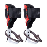 Darrahopens Health & Beauty > Personal Care > Foot Care VEVOR Tree Climbing Spikes, 1 Pair Aluminum Climbing Spurs, 350lbs Load Capacity Tree Climbing Gear with Straps and Spike Protectors, Arborist Equipment for Climbers, Hunting, Fruit Picking, Red