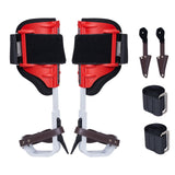 Darrahopens Health & Beauty > Personal Care > Foot Care VEVOR Tree Climbing Spikes, 1 Pair Aluminum Climbing Spurs, 350lbs Load Capacity Tree Climbing Gear with Straps and Spike Protectors, Arborist Equipment for Climbers, Hunting, Fruit Picking, Red