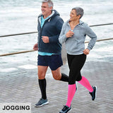 Darrahopens Health & Beauty > Personal Care > Foot Care Wide Calf Compression Socks for Nurses and Runners, 90% Nylon 10% Spandex Graduated Support for Circulation, Breathable Stretchy Fit for All-Day Comfort In Australia - Darrahopens